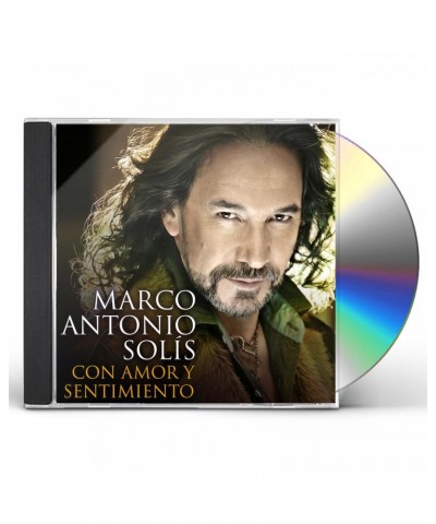 Marco Antonio Solís CON AMOR Y SENTIMIENTO CD $11.00 CD