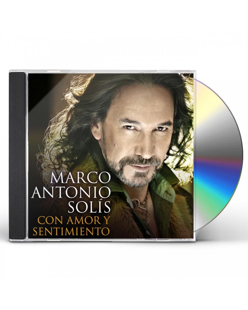 Marco Antonio Solís CON AMOR Y SENTIMIENTO CD $11.00 CD