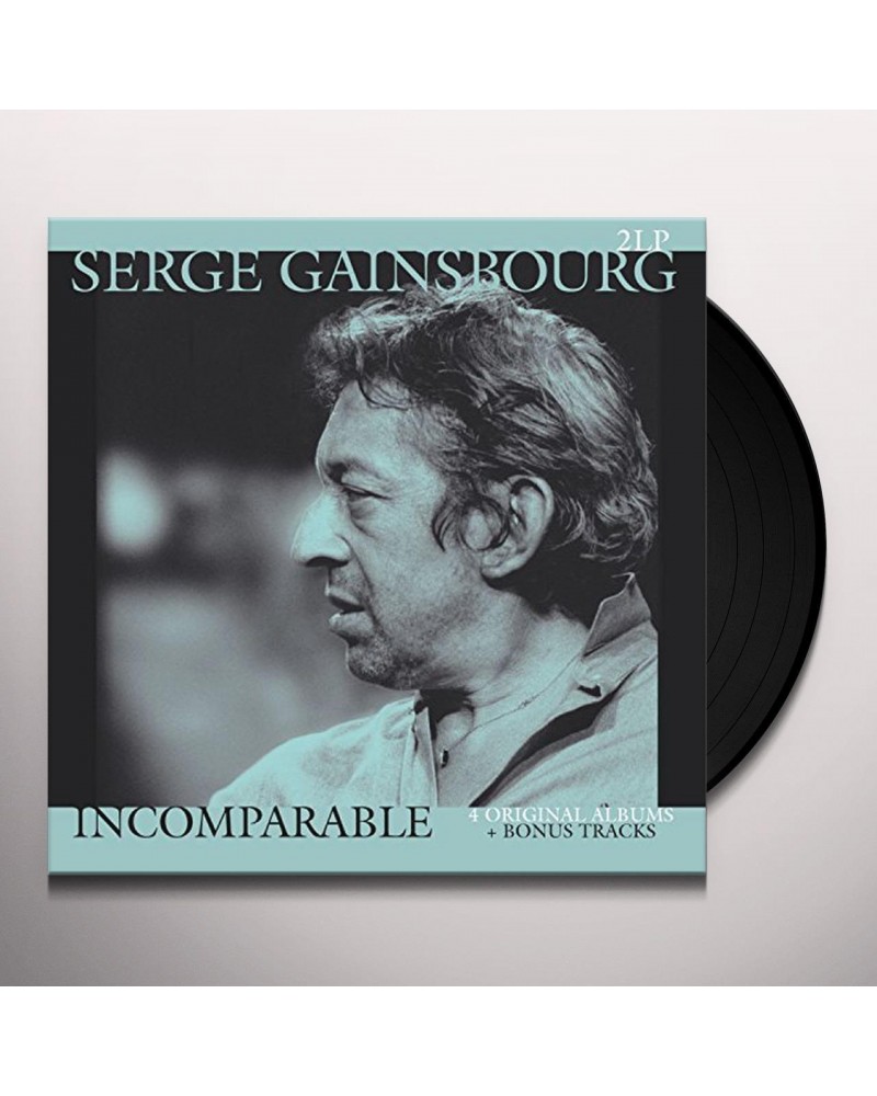 Serge Gainsbourg INCOMPARABLE: 4 ORIGINAL ALBUMS Vinyl Record $6.60 Vinyl