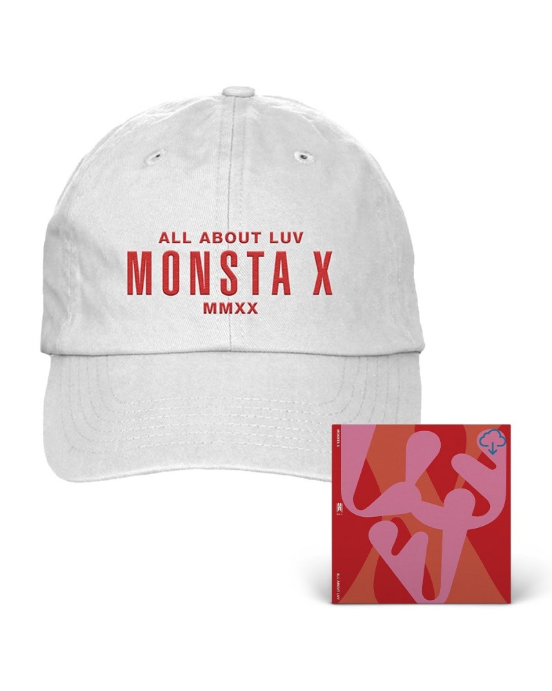 MONSTA X All About Luv Hat + Digital Album Download $7.19 Hats