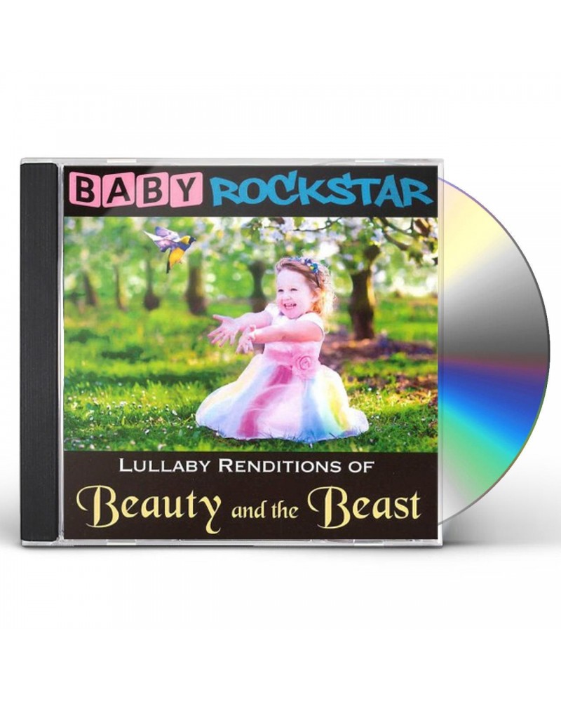 Baby Rockstar BEAUTY & THE BEAST: LULLABY RENDITIONS CD $8.93 CD