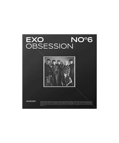 EXO THE 6TH ALBUM 'OBSESSION' (OBSESSION VER.) CD $15.49 CD