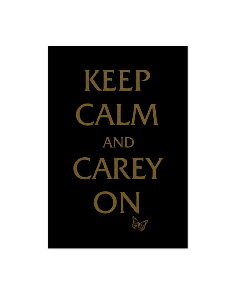 Mariah Carey “Keep Calm and Carey” On Poster $6.49 Decor