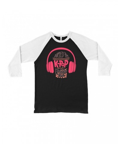 Music Life 3/4 Sleeve Baseball Tee | Kpop Fueled Shirt $10.49 Shirts