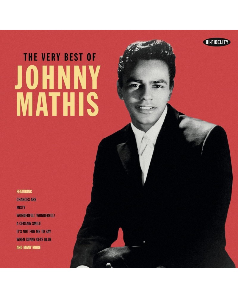 Johnny Mathis VERY BEST OF JOHNNY MATHIS Vinyl Record $6.27 Vinyl