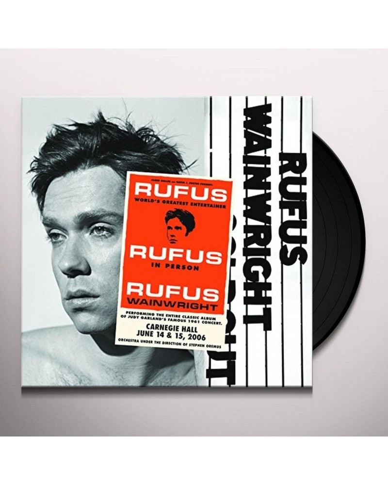 Rufus Wainwright Rufus Does Judy At Carnegie Hall Vinyl Record $7.21 Vinyl