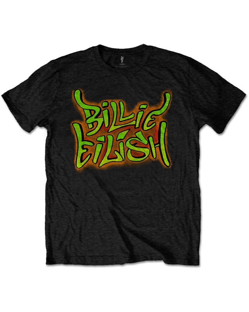 Billie Eilish T Shirt - Graffiti $5.28 Shirts