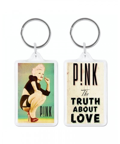 P!nk Truth About Love Acrylic Keychain $17.27 Accessories