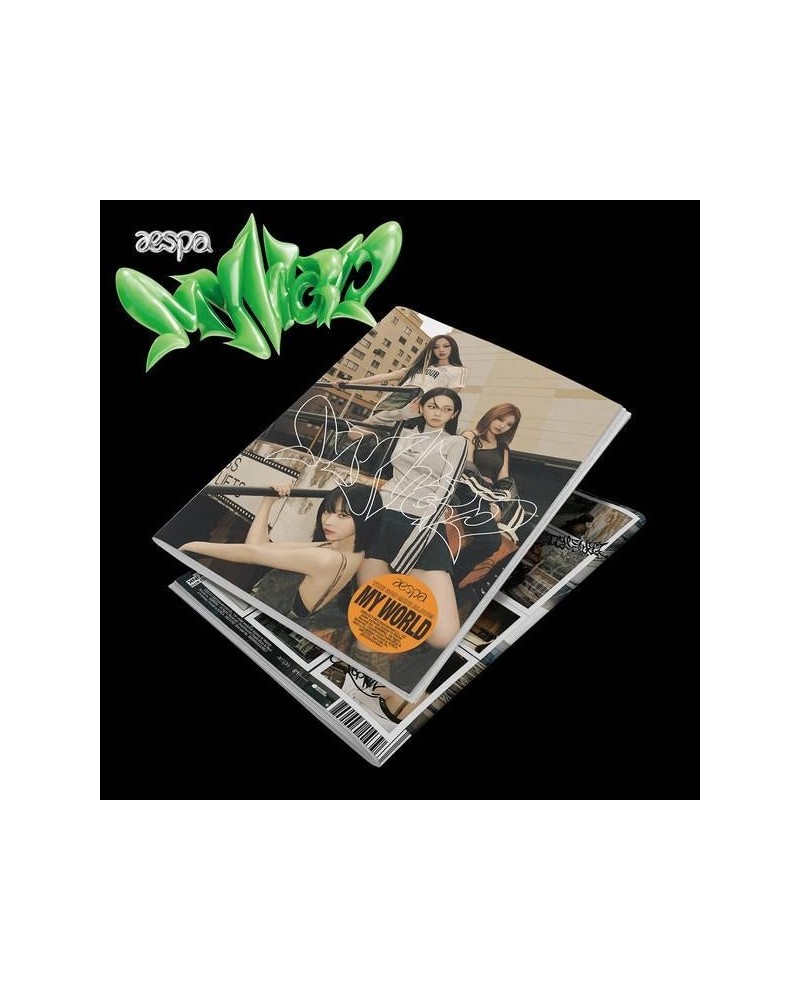 aespa MY WORLD (3RD MINI ALBUM/TABLOID VERSION) CD $9.23 CD