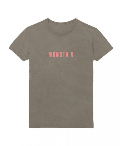 MONSTA X Logo Tee - Sandstone $5.31 Shirts