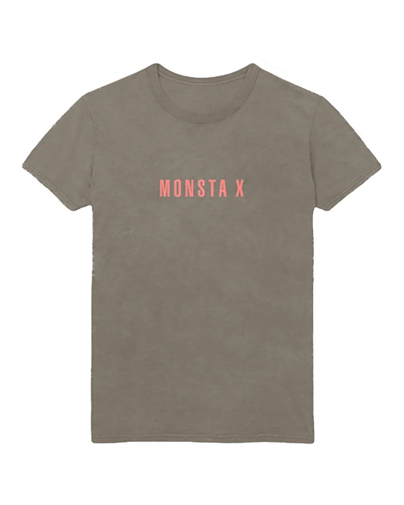 MONSTA X Logo Tee - Sandstone $5.31 Shirts