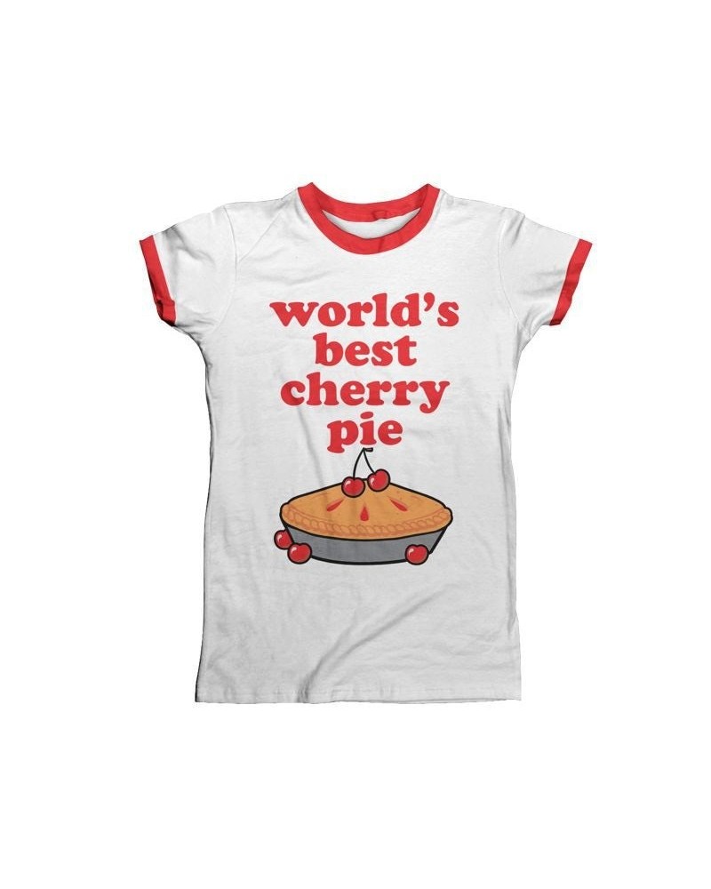 Katy Perry World’s Best White Red Ringer T-Shirt $23.71 Shirts