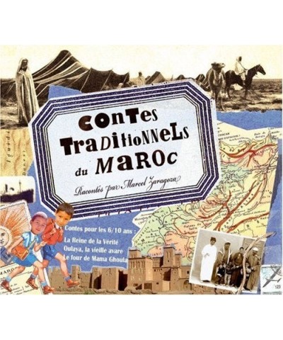 Marcel Zaragoza CONTES TRADITIONNELS DU MAROC (TRADITIONAL STORIE CD $10.55 CD