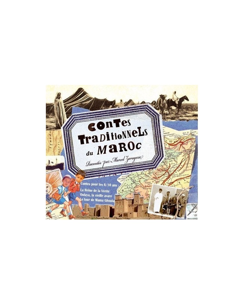 Marcel Zaragoza CONTES TRADITIONNELS DU MAROC (TRADITIONAL STORIE CD $10.55 CD