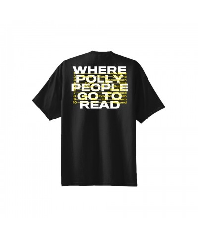 Gus Dapperton Where Polly People Go Black Tee $5.57 Shirts