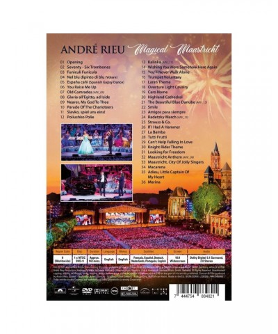 André Rieu Magical Maastricht DVD $4.59 Videos