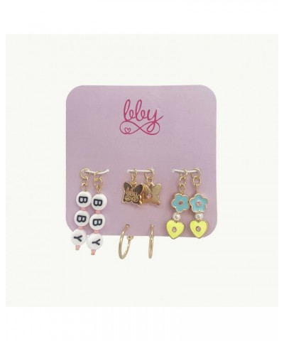 Piper Rockelle BBY Hoop & Charm Earring Pack $24.93 Accessories