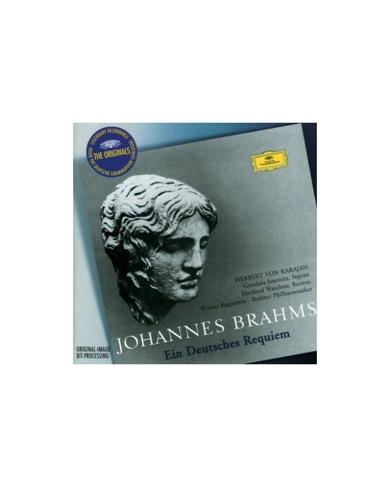 Herbert von Karajan BRAHMS: EIN DEUTSCHEES REQUIEM CD $10.50 CD