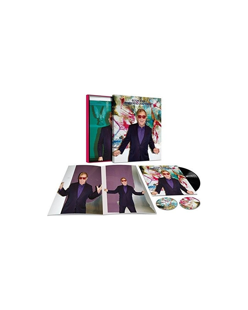 Elton John WONDERFUL CRAZY NIGHT Vinyl Record Box Set $27.20 Vinyl