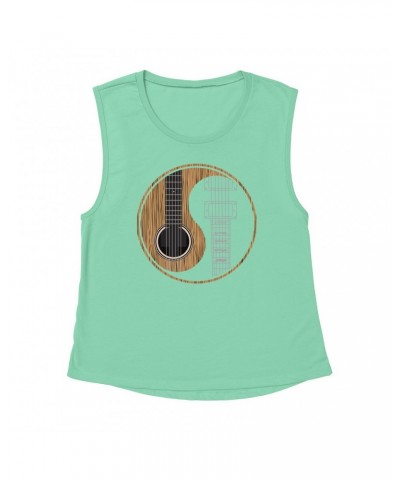 Music Life Muscle Tank | Guitar Yin-Yang Tank Top $12.70 Shirts