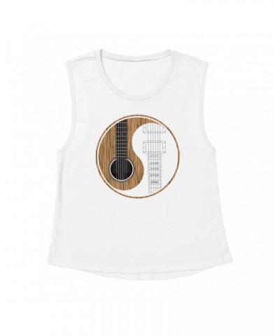 Music Life Muscle Tank | Guitar Yin-Yang Tank Top $12.70 Shirts