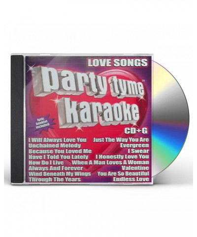 Party Tyme Karaoke Love Songs 1 (16-song CD+G) CD $14.40 CD