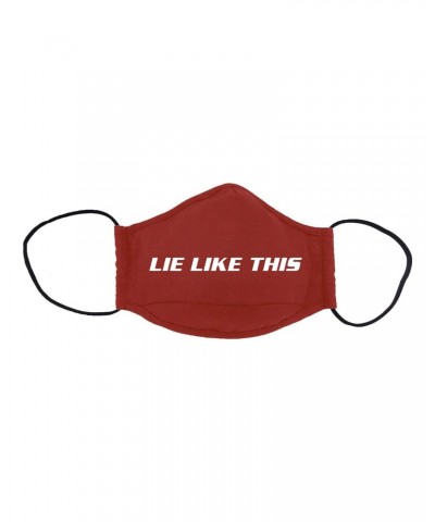 Julia Michaels Lie Like This Face Mask / Maroon $17.71 Accessories