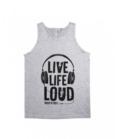 Music Life Unisex Tank Top | Live Life Loud Shirt $4.14 Shirts