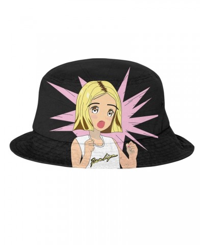 Dua Lipa Black Manga Bucket Hat $10.53 Hats