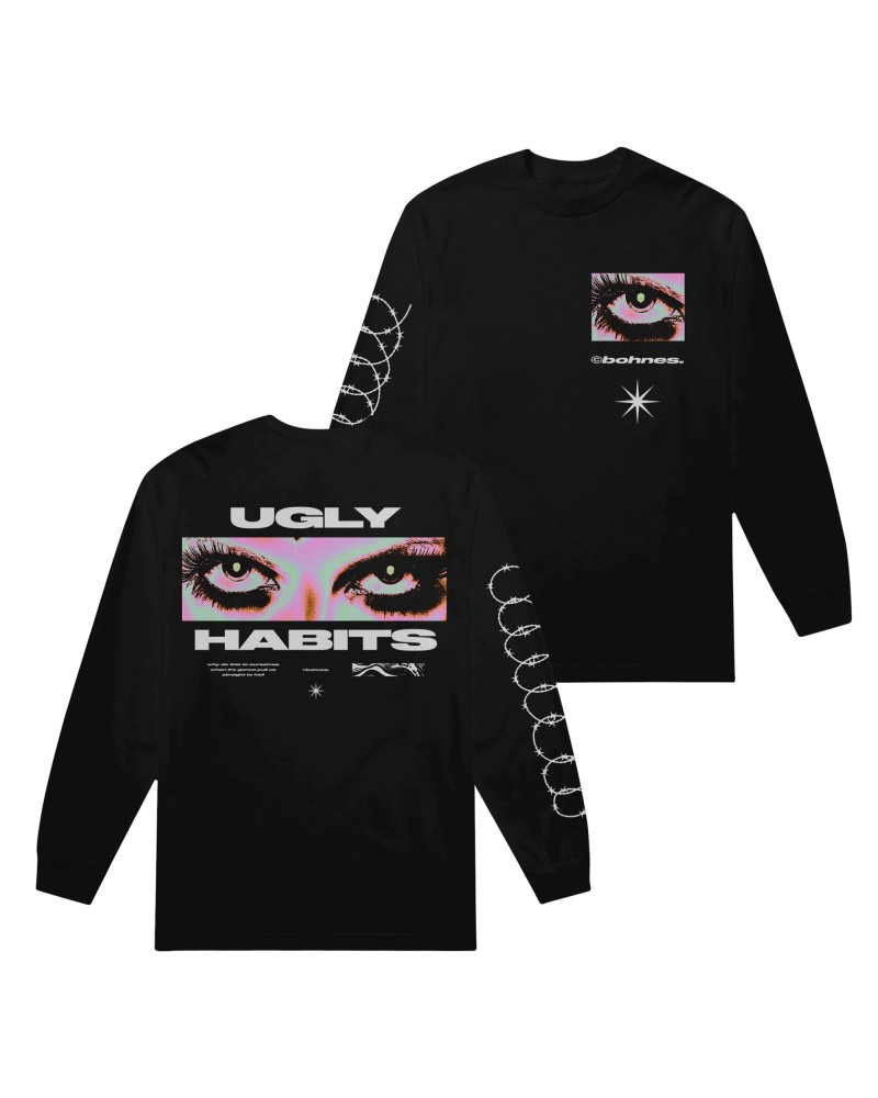 Bohnes "Ugly Habits" Long Sleeve $13.79 Shirts