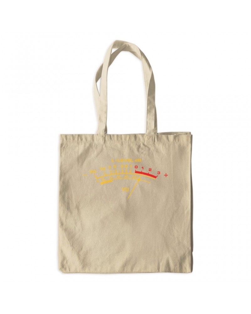 Music Life Canvas Tote Bag | VU Audio Meter Canvas Tote $10.39 Bags