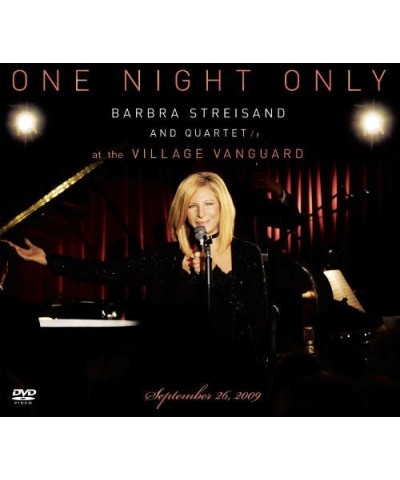 Barbra Streisand ONE NIGHT ONLY: BARBRA STREISAND & QUARTET AT CD $48.05 CD