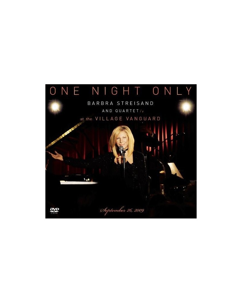 Barbra Streisand ONE NIGHT ONLY: BARBRA STREISAND & QUARTET AT CD $48.05 CD