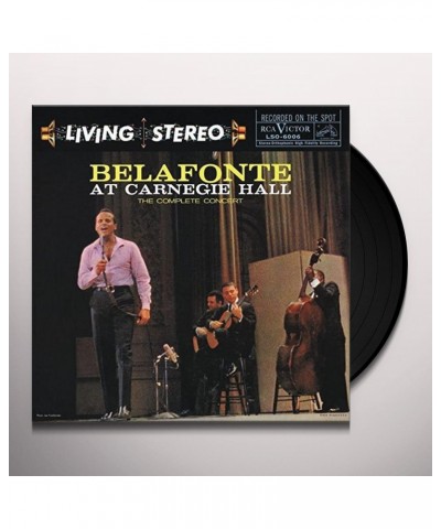 Harry Belafonte BELAFONTE AT CARNEGIE HALL Vinyl Record $16.76 Vinyl