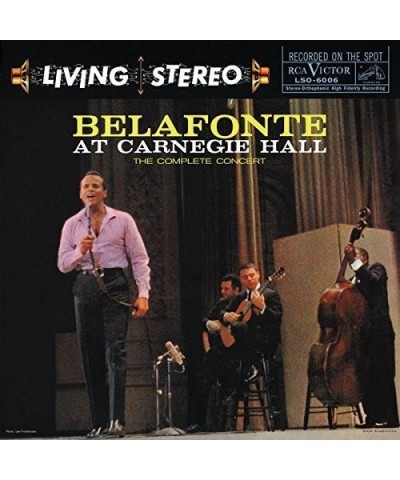 Harry Belafonte BELAFONTE AT CARNEGIE HALL Vinyl Record $16.76 Vinyl