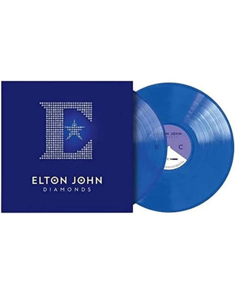 Elton John Diamonds 2LP Blue $33.83 Vinyl