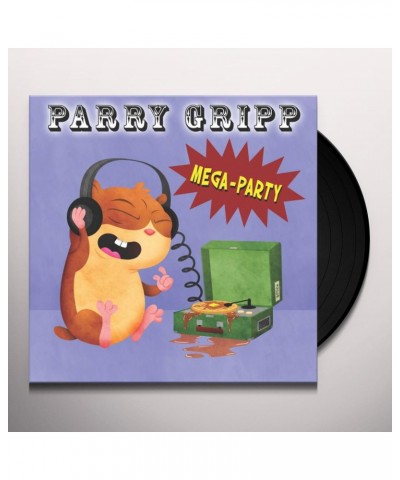 Parry Gripp MEGA PARTY (2LP/YELLOW/BLUE SPLIT & YELLOW/RED SPLIT VINYL) Vinyl Record $8.80 Vinyl