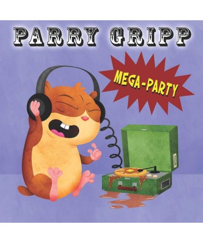 Parry Gripp MEGA PARTY (2LP/YELLOW/BLUE SPLIT & YELLOW/RED SPLIT VINYL) Vinyl Record $8.80 Vinyl