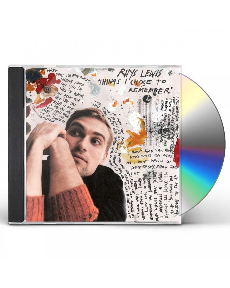 Rhys Lewis THINGS I CHOSE TO REMEMBER CD $17.20 CD