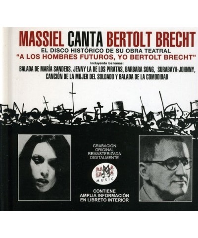 Massiel CANTA A BERTOL BRECHT: EL DISCO HISTORICO CD $5.06 CD