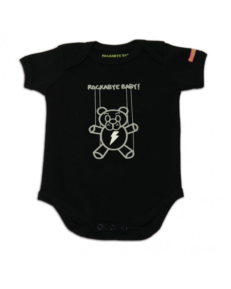 Rockabye Baby! Organic Baby Bodysuit ("Lullaby Renditions of Metallica" Album Art) $7.19 Kids