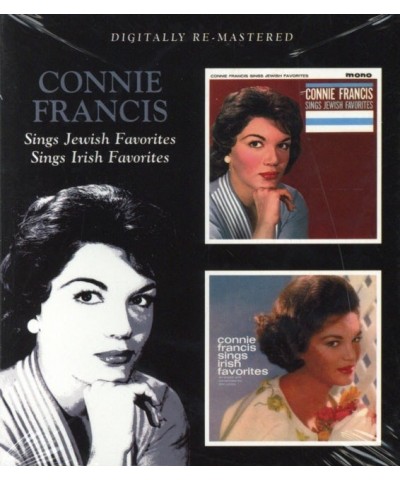 Connie Francis CD - Sings Jewish Favorites / Sings Irish $23.20 CD