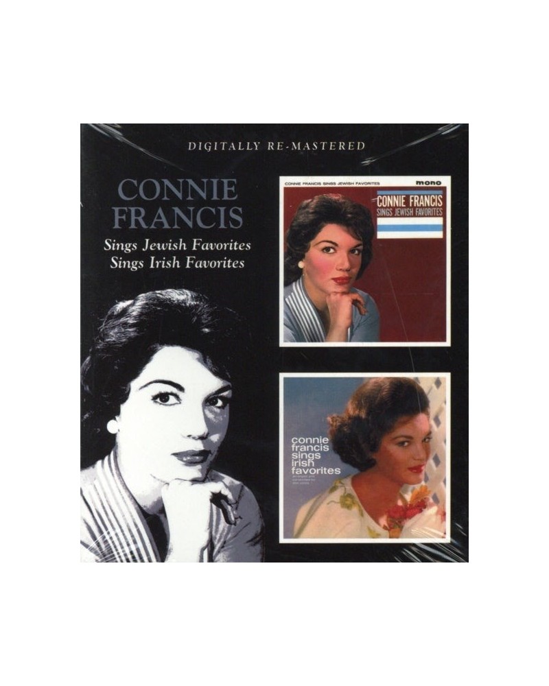 Connie Francis CD - Sings Jewish Favorites / Sings Irish $23.20 CD