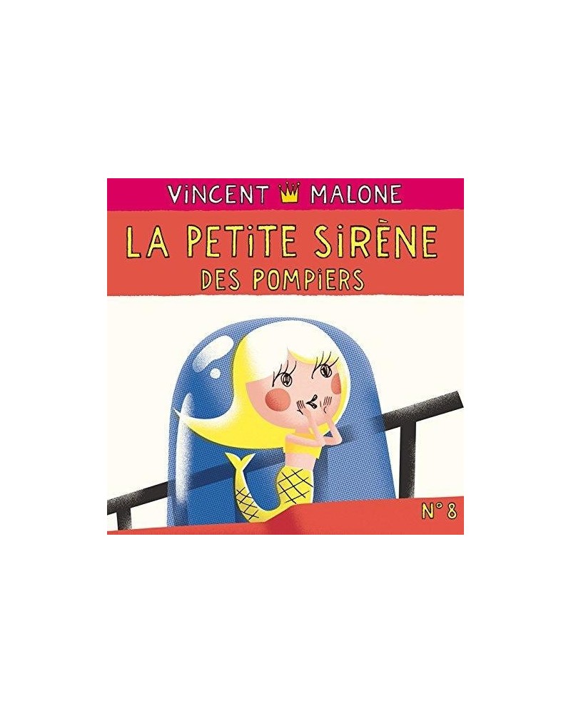 Vincent Malone La Petite Sirene Des Pompiers - CD/Livre $6.83 CD