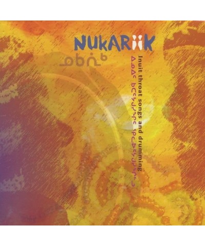 Nukariik INUIT THROAT SONGS & DRUMMING CD $4.24 CD