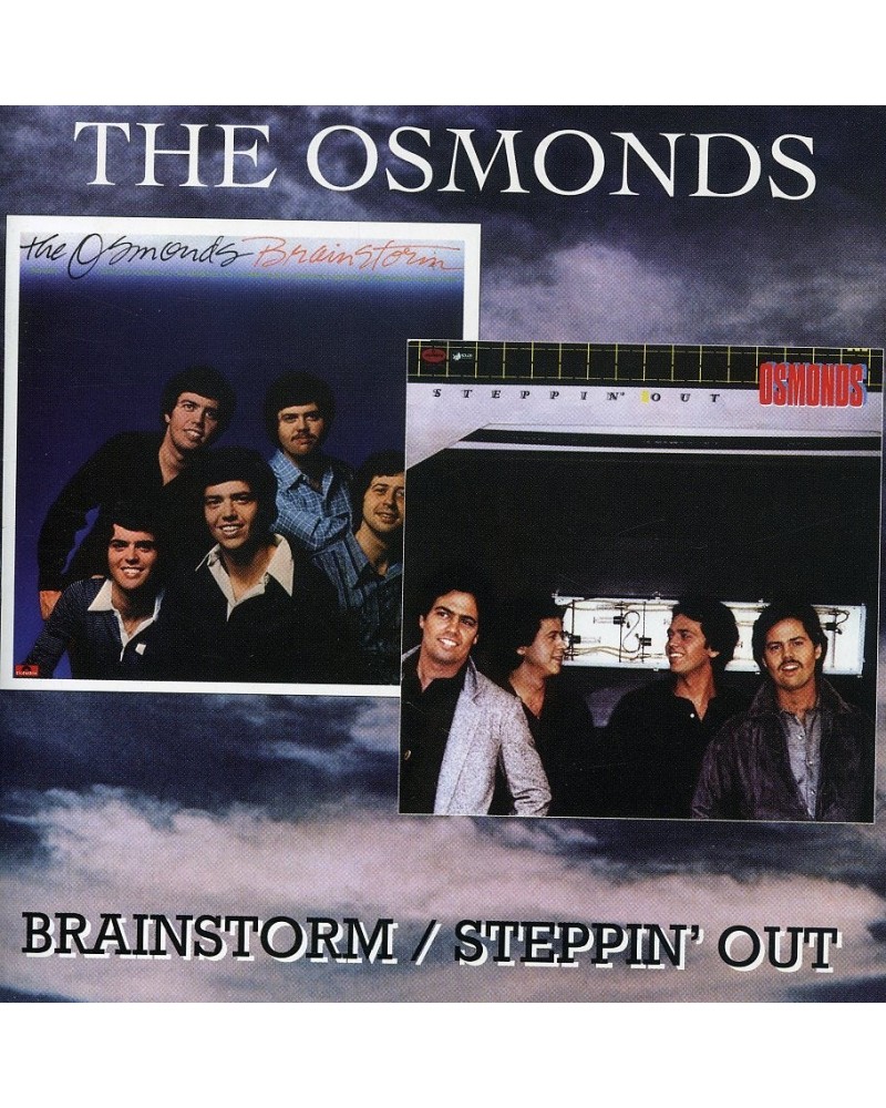 The Osmonds BRAINSTORM / STEPPIN OUT CD $15.30 CD