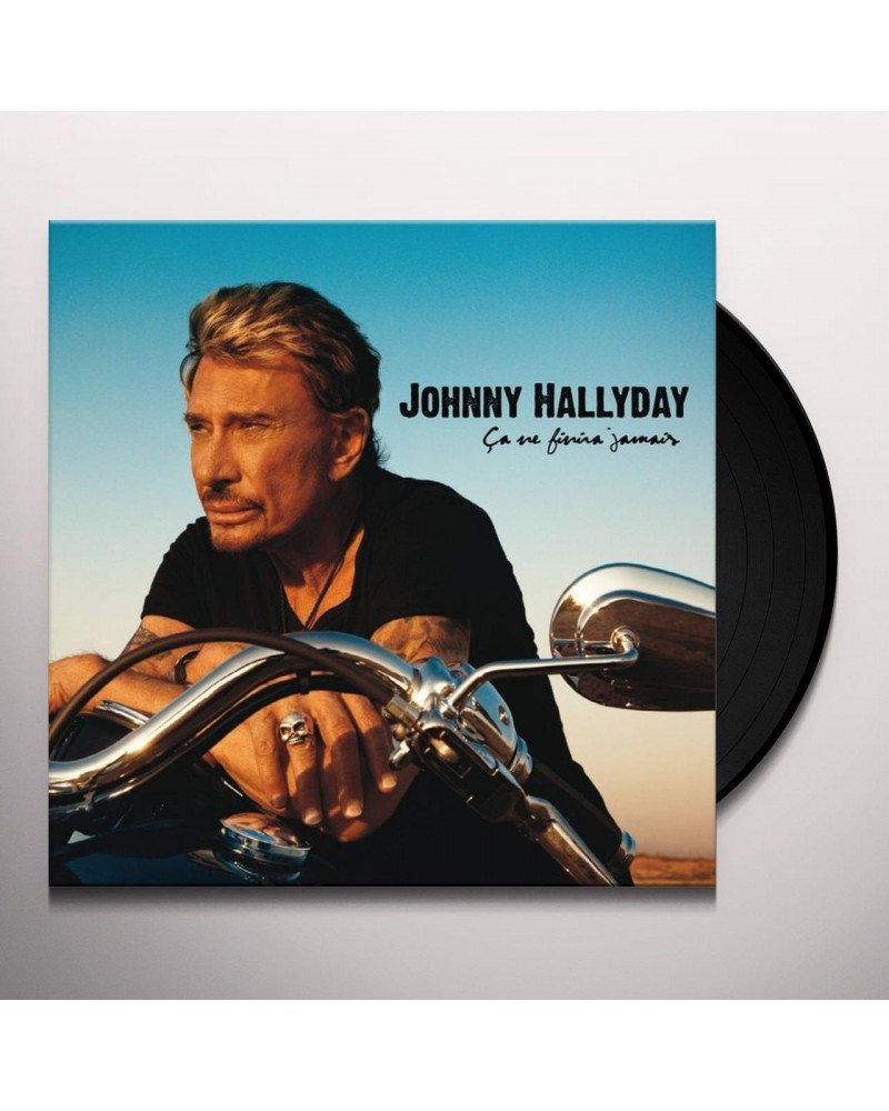 Johnny Hallyday Ca ne finira jamais Vinyl Record $24.84 Vinyl