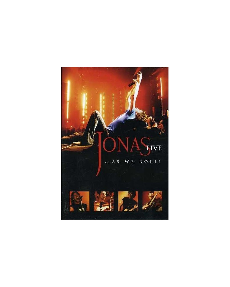 Jonas LIVE-AS WE ROLL DVD $8.92 Videos