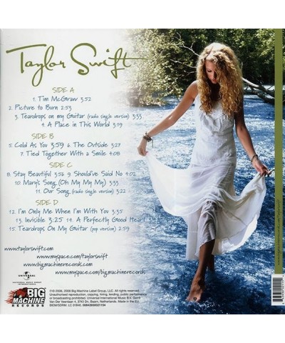 Taylor Swift LP - Taylor Swift (2xLP) (180g) (Vinyl) $4.70 Vinyl