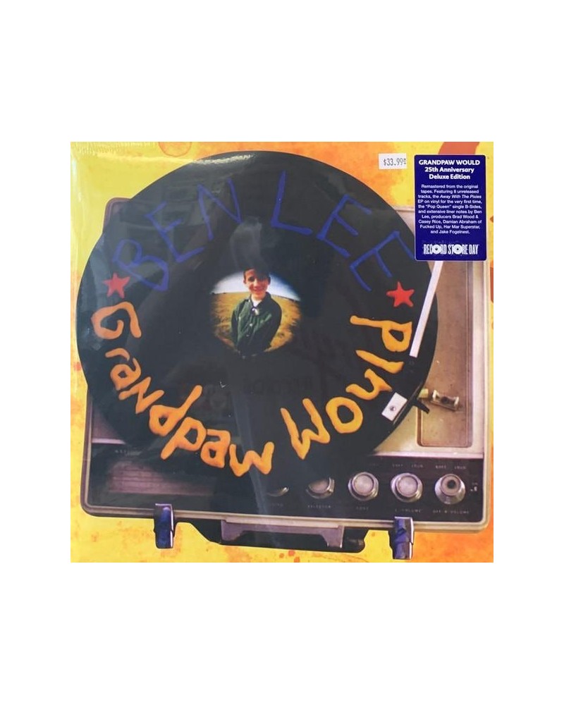 Ben Lee GRANDPAW WOULD (25TH ANNIVERSARY DELUXE EDITION/BIRTHDAY CAKE VINYL/2LP) (RSD) Vinyl Record $6.35 Vinyl